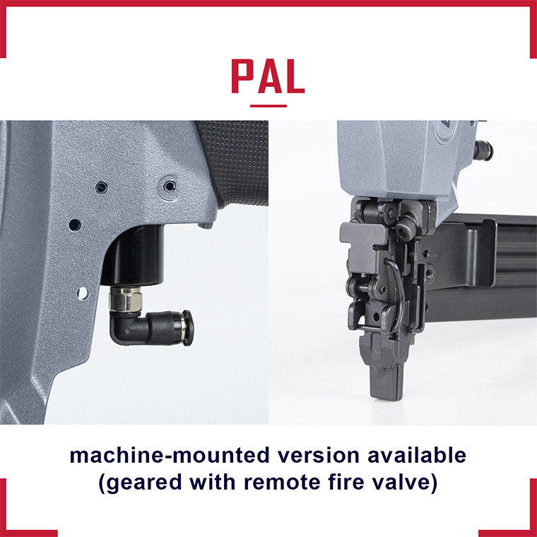 Brad Nailer with Depth Adjustment - machine mounted features